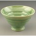 Bluegreen Etched Porcelain Bowl