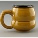 Golden Yellow Porcelain Mug