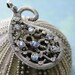 Sterling Silver Wire Wrapped Labradorite Paisley Pendant --ON SALE-- 20% OFF
