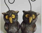 Halloween Feather Tree hoot owl ornament