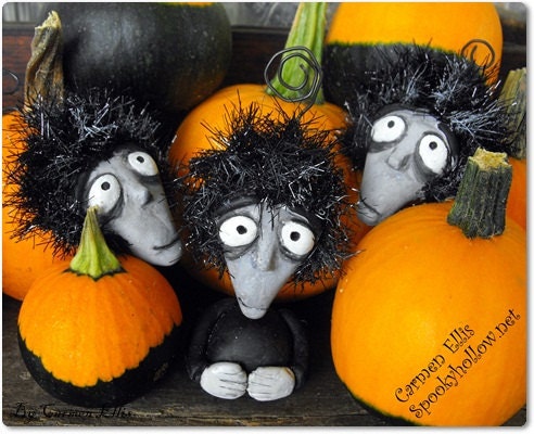 Halloween Vincent ornament made to order