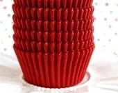 Dark Red Cupcake Liners (50)