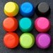 Rainbow Stack of solid Color Cupcake Liners (90)