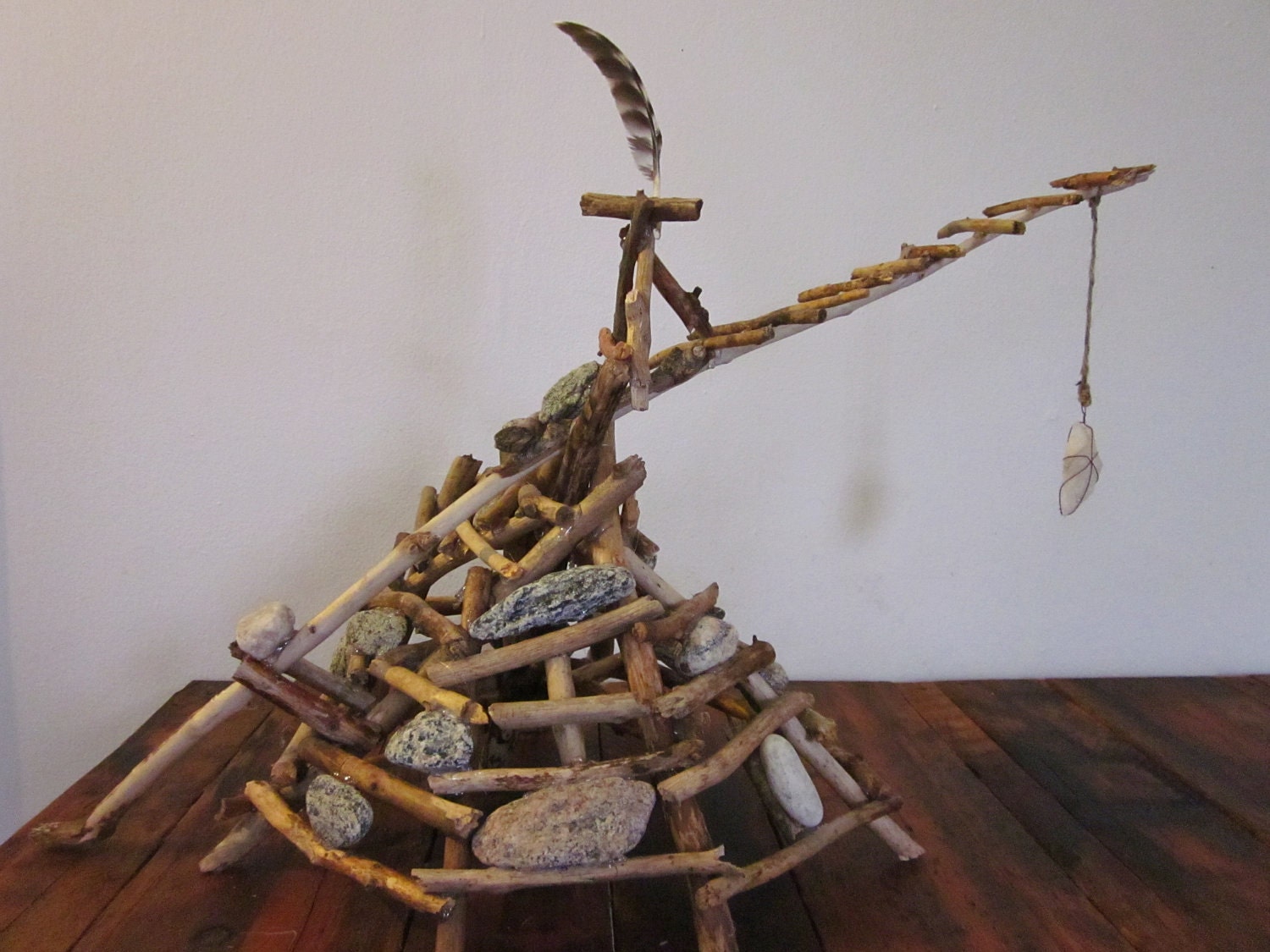 Sticks And Stones Sculpture