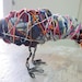 Recycled Fabric Boho Bird