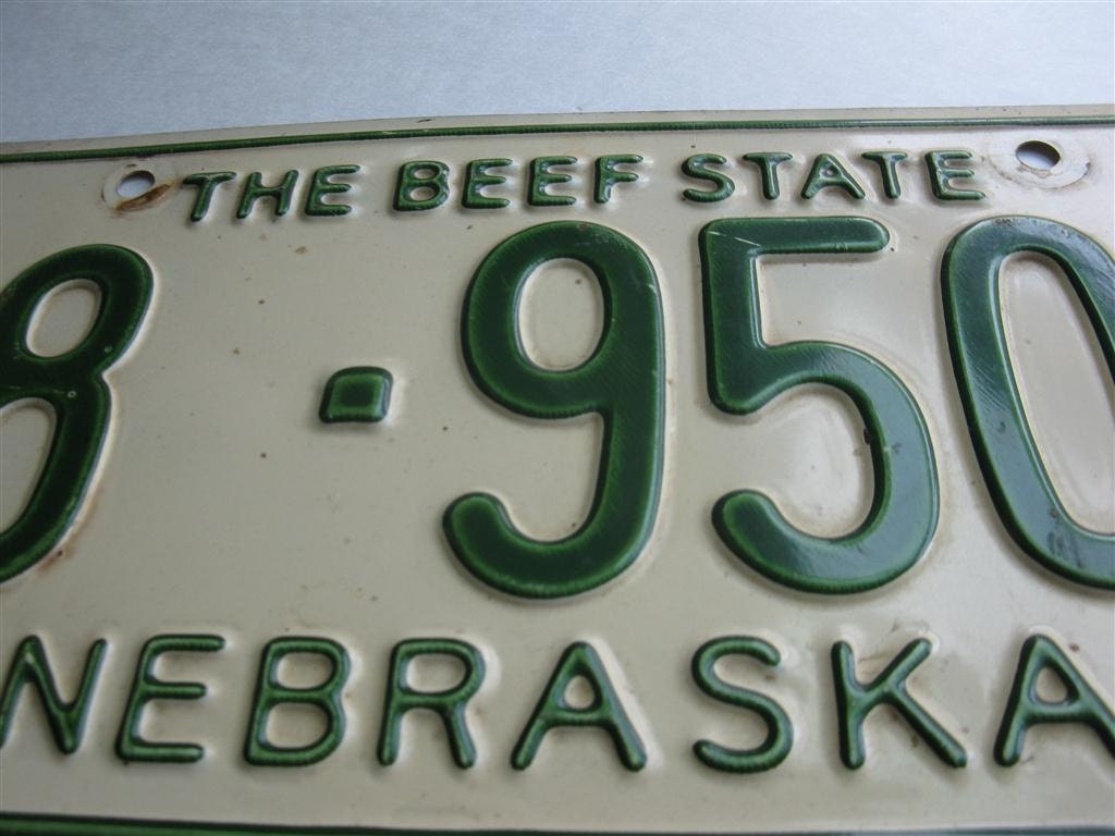 Beef License Plates