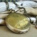 Beach Attitude Sea Glass and Beach Treasures 14k Gold Filled Antique Pocket  Case