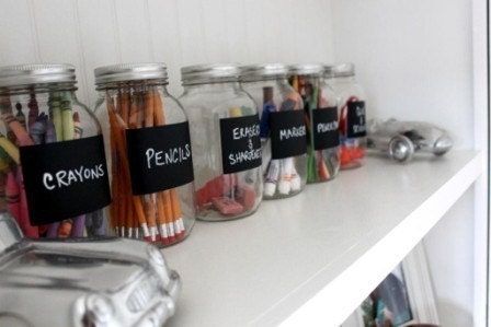 Buy 2 Get 1 Free Small Rectangle Chalkboard Labels - 12 -2.5 inch Mix and Match other B2G1
