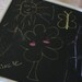 Chalkboard Vinyl 24 inch x 24 inch - Great for chalkboard tables