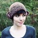 Monkey Hat - Monkey Beanie - Animal Hat - Costume - With Ears - Brown