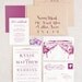 Wedding Invitation - Vintage Wine Country Collection