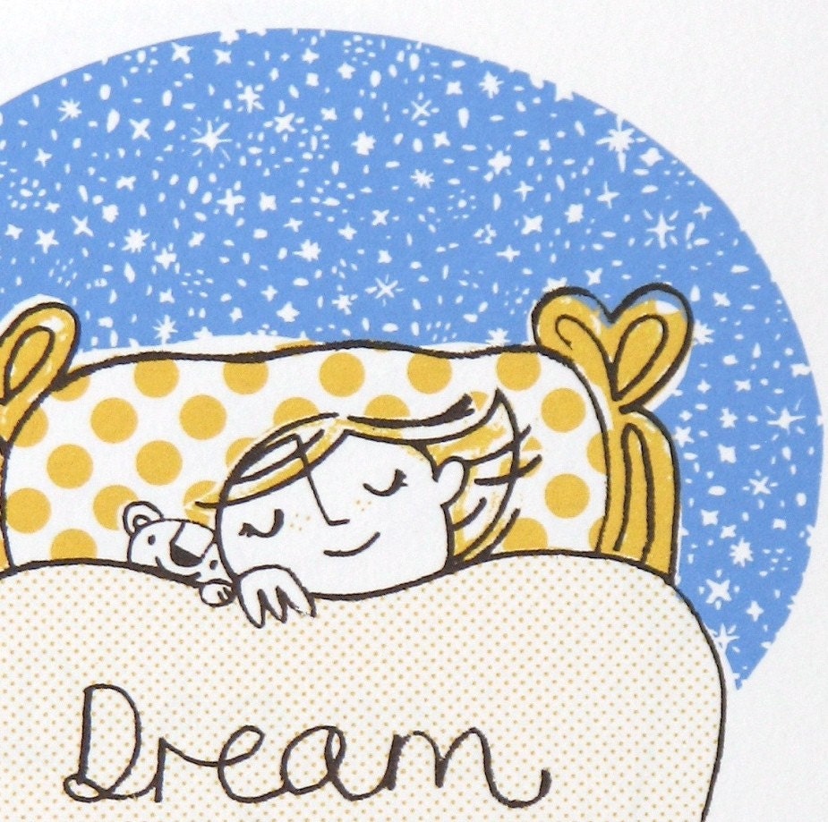 Dreamer - Original screen print