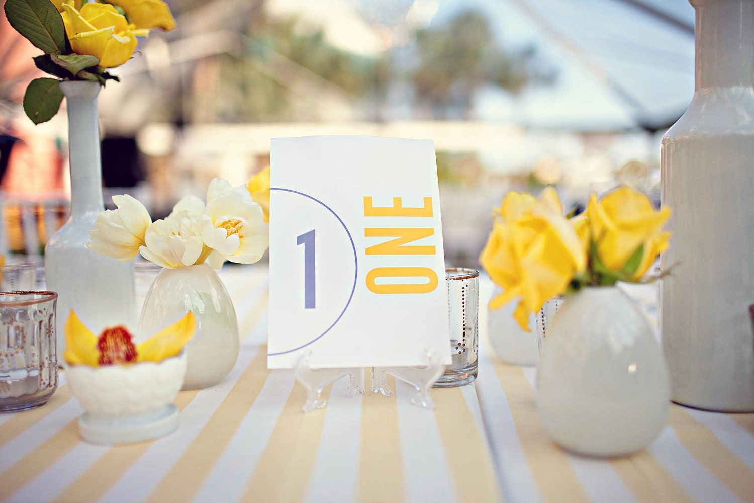 A Modern Frame of Mind - Table Numbers