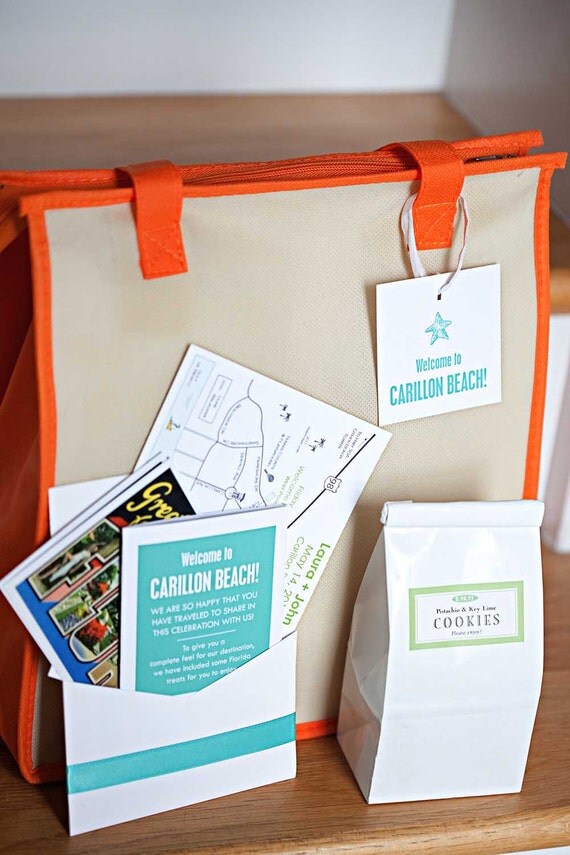 Welcome Travelers - Wedding Intinerary