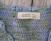 Personalized Crochet Labels-llama
