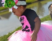 Pink and White Tutu - infant on up - Great for pictures