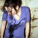 Octopus Corporate Man Explosion Deep V Neck American Apparel TShirt - Purple Heather - Free Shipping - Available in XS, S, M, L and XL