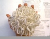 Crocheted Plush White Blood Cell