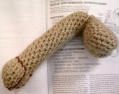 Pattern, Penis Crochet Plush, Mature