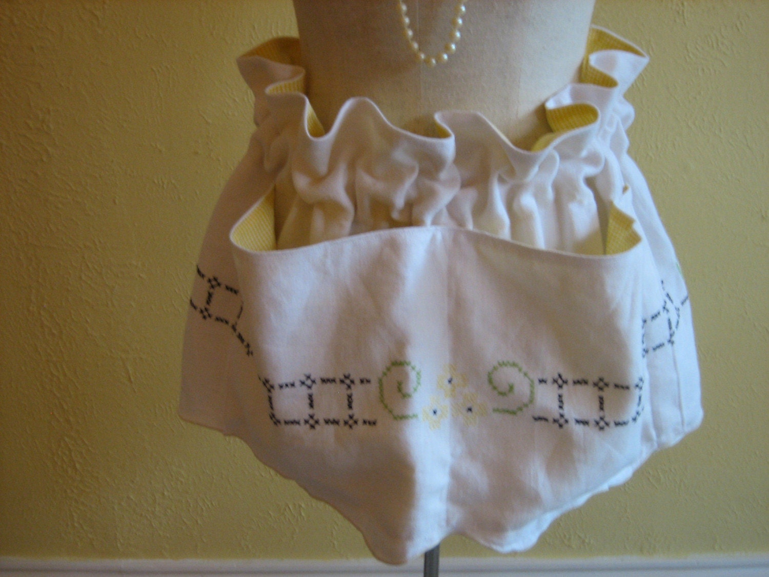 Knittin' Pretty one size fits all adjustable sash length is comfortable for all waists roomy pockets fully lined