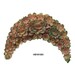 Vintage Celluloid Flower Pin Molded 1930s