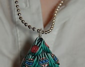 FREE SHIPPING OFFER Polymer Clay Christmas Tree necklace