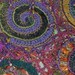 Wrap/Poncho, Wearable Art, OOAK Freeform Crochet - Spiral Web