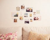 Wall Decals Photo Dots (Reusable and removable fabric stickers, not vinyl) - Photo Dots