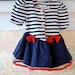 Vintage Sailor Girl Dress