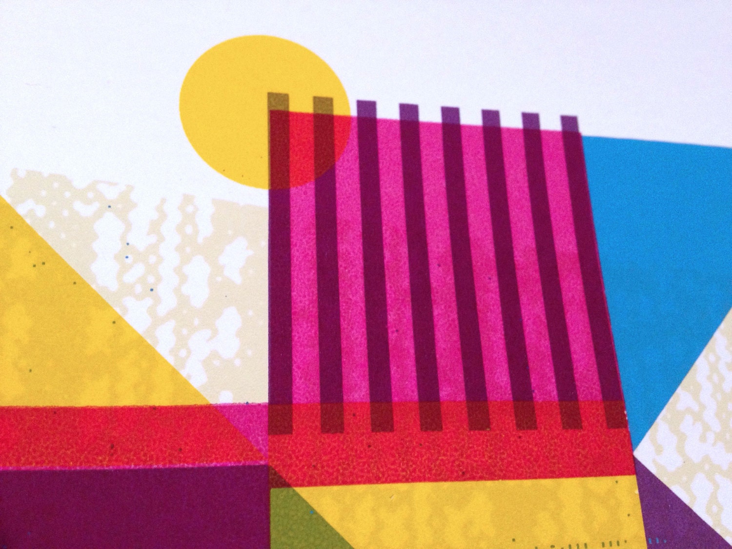 Adventure: limited edition screen printed art inspired by old children's books
