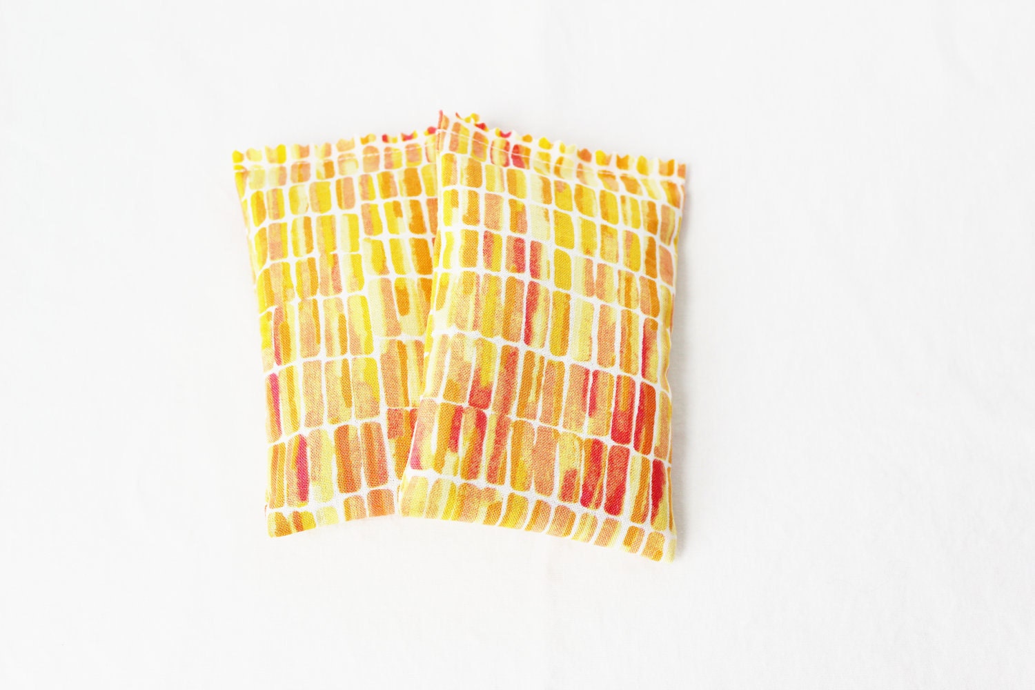 Orange Mosaic Lavender Sachets - Natural Aromatherapy - Scented Drawer Sachets