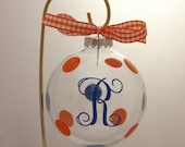 Sale   READY TO SHIP Christmas Ornament Auburn R