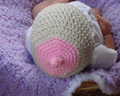 Booby Beanie Newborn to 3 Month, Boob Beanie