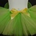 Tinkerbell Inspired Tutu Costume - For Halloween, Dress Up, Photos, Birthdays and more - up to child size 8
