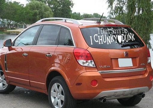 Skinny Dip or Chunky Dunk - Vinyl Decal