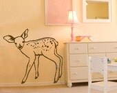Baby Fawn with spots... Vinyl wall decal