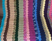 Handmade Multicolor lap throw