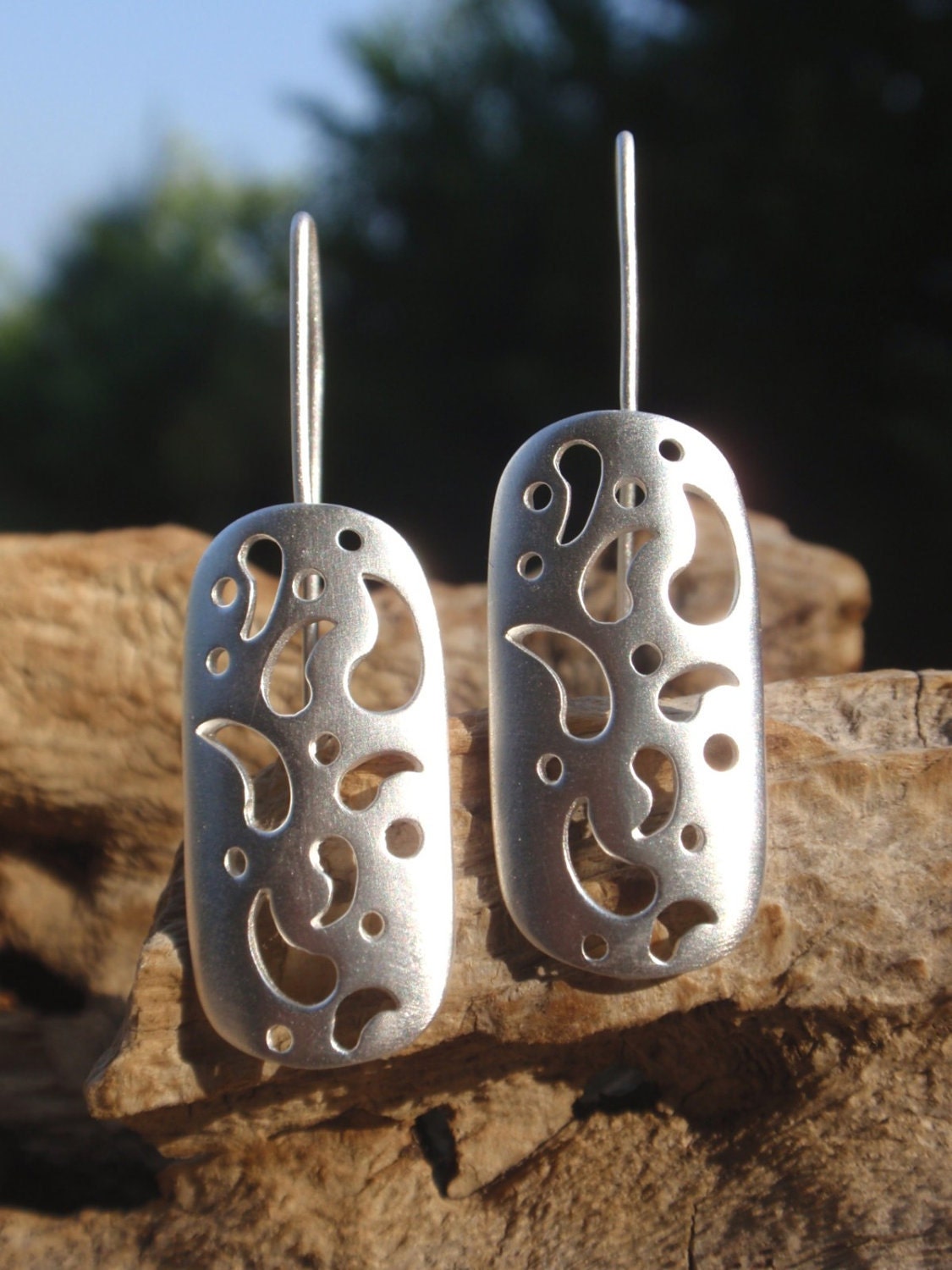dream earrings in sterling silver