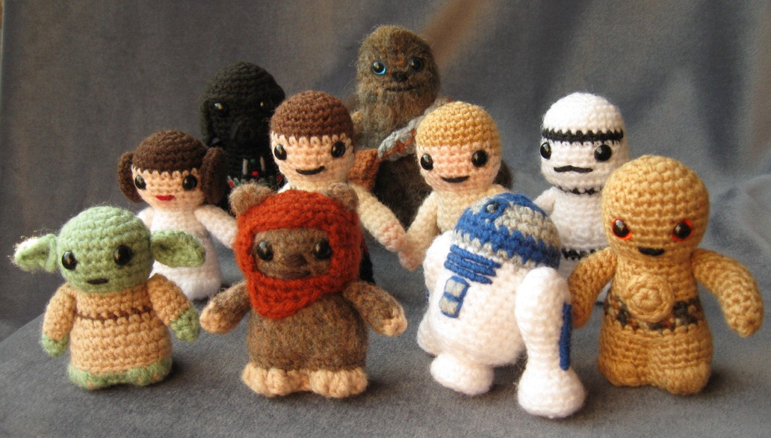 PATTERN for Darth Vader - Star Wars Mini Amigurumi