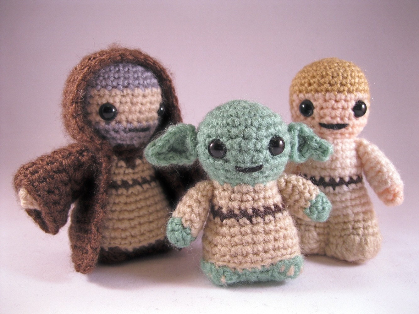 PDF of Yoda - Star Wars Mini Amigurumi Pattern