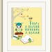Homeschool Classroom Poster, Reading English Classroom Decor, Digital Print Drawing, Home School Reading Class Decor