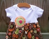 CLEARANCE- Wild Thyme Tshirt dress- Available in size 12m