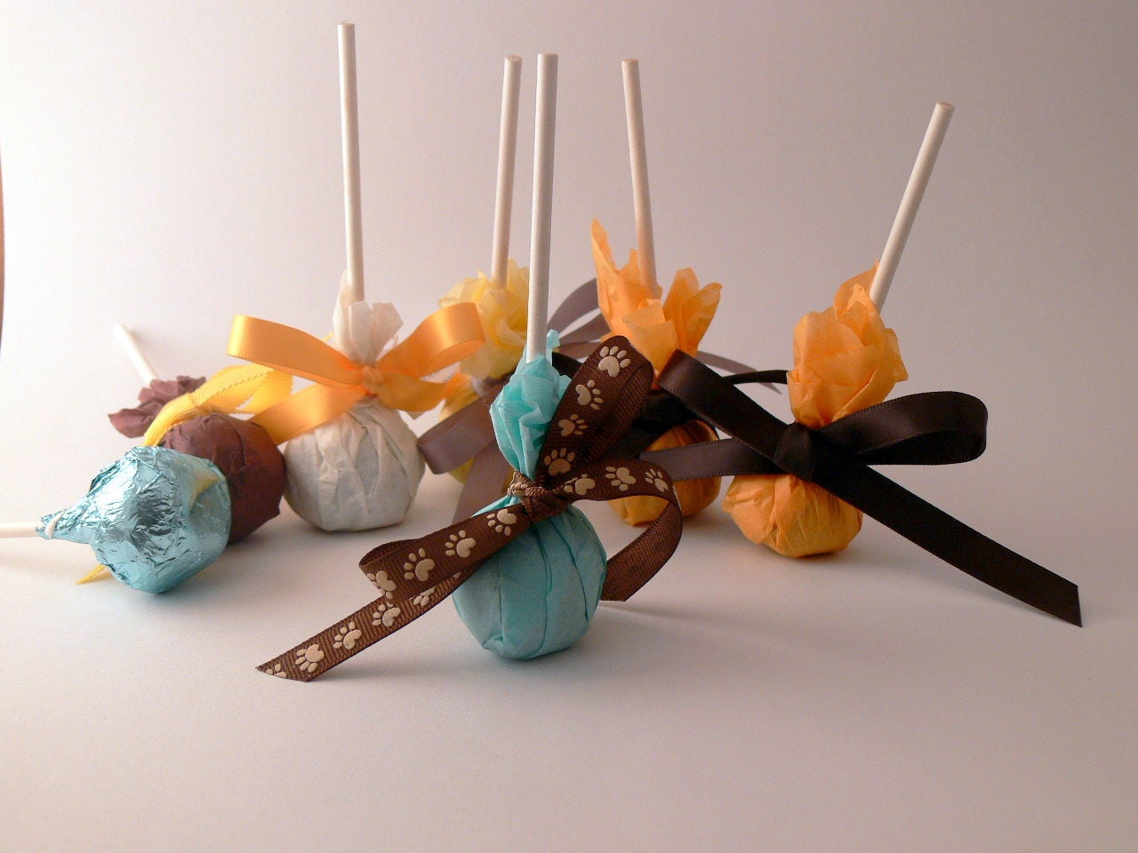 Custom Wedding Favor Seed Bomb Garden Pops