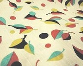 POP leaf with Dots - Japanese Slub - Half Yard - EK-QS34102