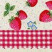 Sweet Strawberry Patchwork in Pink Combo-EK-QS31607A