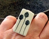 Three wild flowers