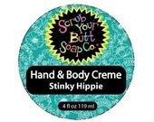 Stinky Hippie Hand and Body Creme 8oz