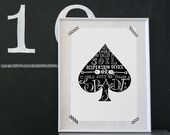 Spade Signed Print Large
