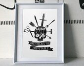 What Doesn't Kill Me Signed Print Small
