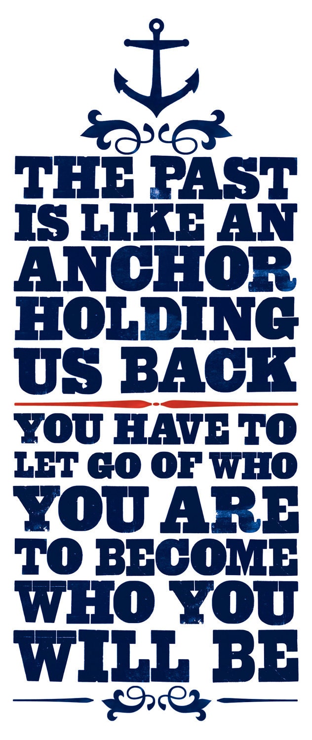 Anchor  Signed Print Large